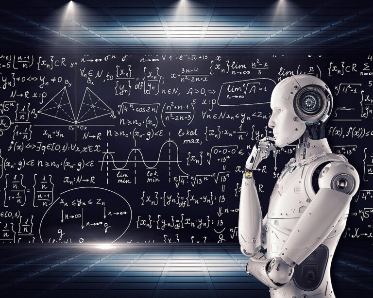 Imagen de robot que representa la inteligencia artificial y Machine Learning